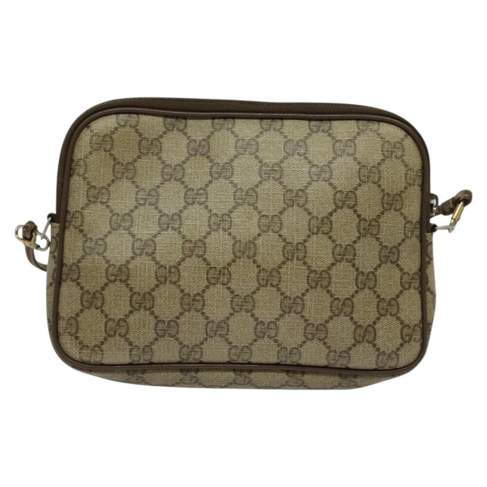 GUCCI GG Supreme Shoulder Bag Pvc Beige 97 02 068 - Picture 3 of 12